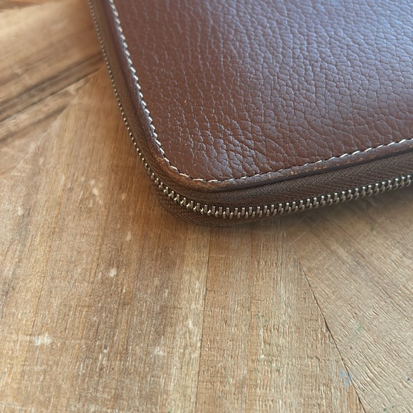 Hermes leather zippy wallet - Picture 5 of 10